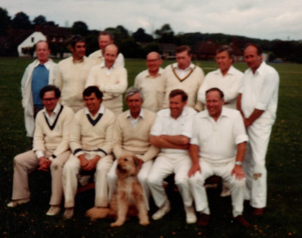 wsvcc 1970s team with Trampus the dog