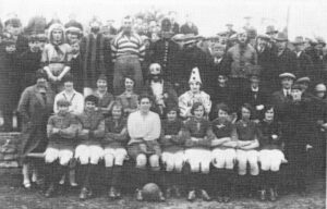 1929 Comic Football Match Wood Street Village